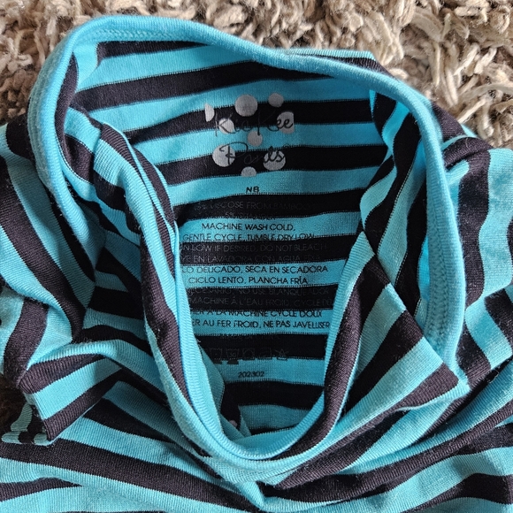 New! Kickee Pants Striped bamboo onesie - Picture 5 of 7